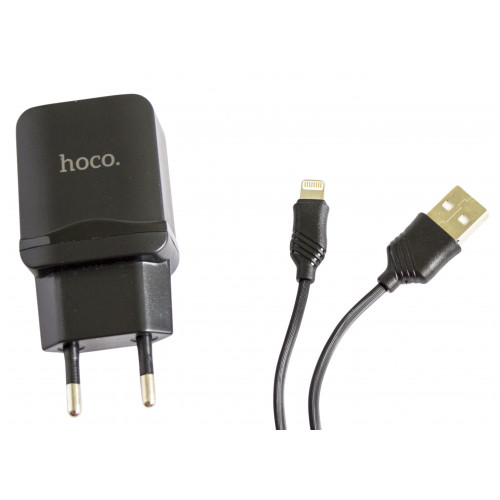 Зарядний пристрій Hoco з кабелем Lightning Iphone