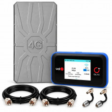 Комплект 4G інтернету OLAX MT60 з антеною RunBit Spider, 2×10 м, CRC9