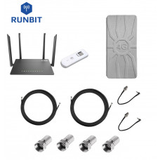 Комплект для интернета 4G/3G роутер D-Link DIR 815 + модем Huawei E3276 + антенна RunBit Spider