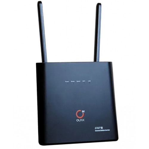 4G комплект OLAX AX9 Pro з ANTENITI MIMO 2×15 dBi та кабелями 2×10 м