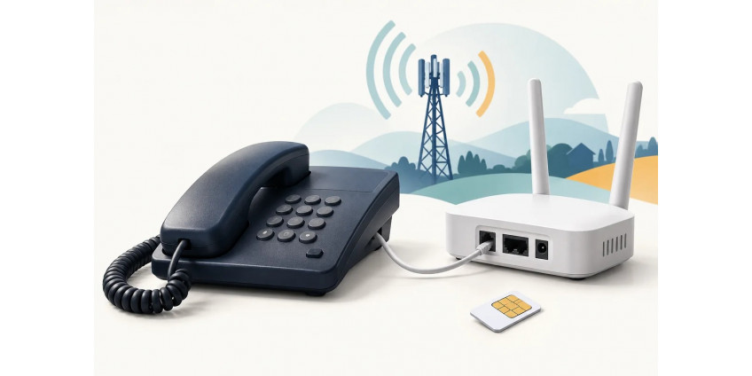 Як підключити звичайний телефон до 4G-роутера: RJ11, VoLTE та сумісність